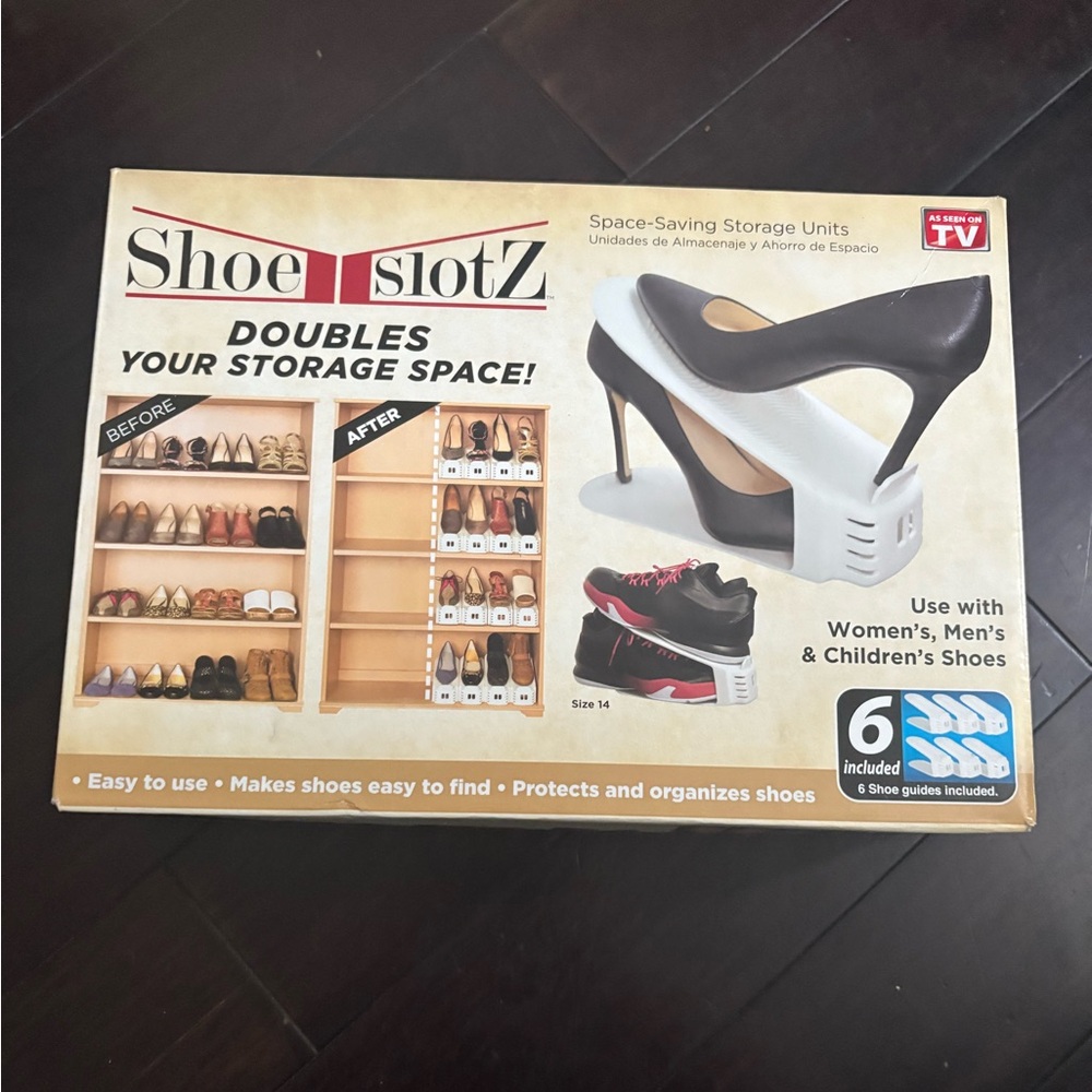 Space-Saving shoe  organizer
